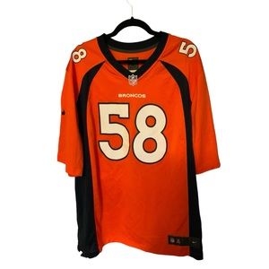 Denver Broncos On Field NFL Jersey- Von Miller #58 XL